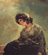 The Milimaid of Bordeaux Francisco de goya y Lucientes